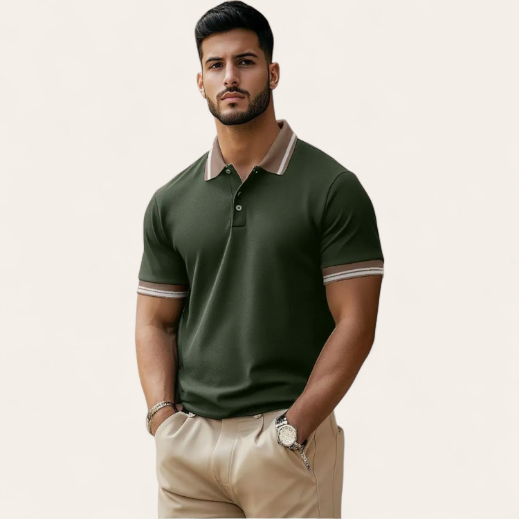 Polo Collar T Shirt 
